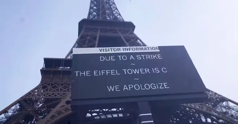 বন্ধ আইফেল টাওয়ার